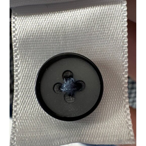 Wallin & Bros Men Button Shirt Sz M Shacket Heavy Lined Soft Blue Cotton Flannel - Picture 11 of 16